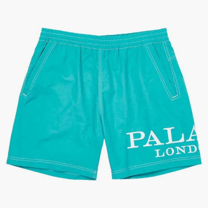 Palace London Swim Shorts Teal