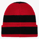 Palace London Waffle Beanie Red/Black