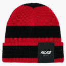 Palace London Waffle Beanie Red/Black