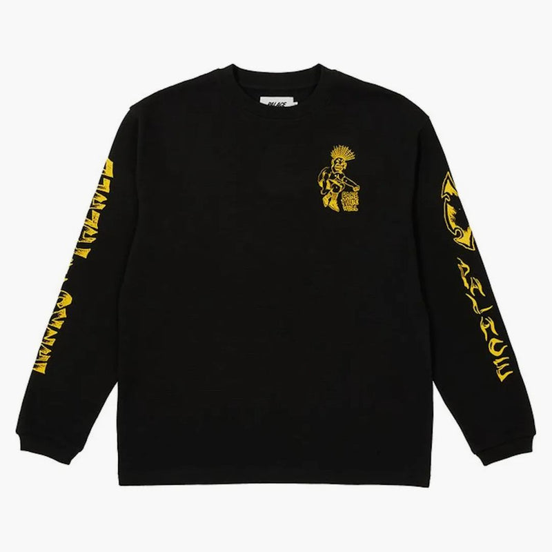 Palace Lotties Thermal Skull Longsleeve Black