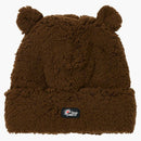 Palace Love Fuzzy Ears Beanie Brown