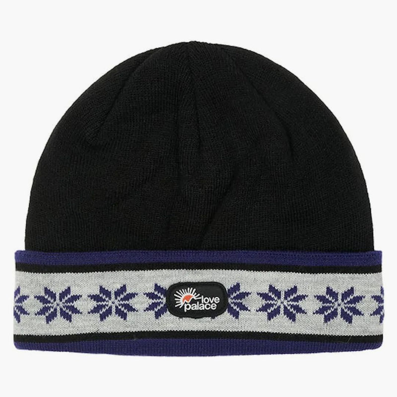 Palace Love Palace Snowflake Beanie Czarna