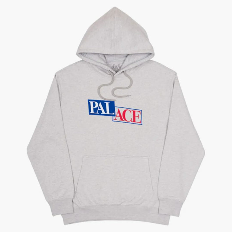 Palace Lovely Hood Grey Marl/Blue/Red