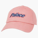 Palace LowerCase Washed Denim 6-Panel Pink