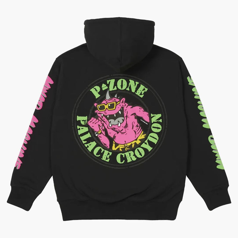 Palace M zone Mutant Fish Hood Black