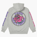 Palace M zone Mutant Fish Hood Gray Marl
