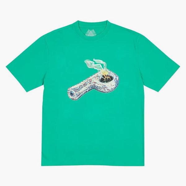 Palace Machine T-shirt pool grön