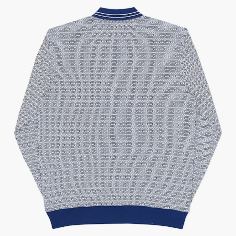 Palác makro P Heavy Zip Top Blue/White