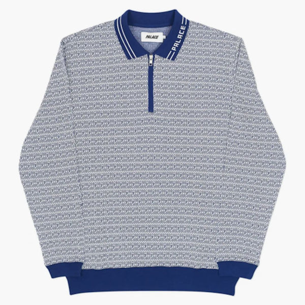 Palác makro P Heavy Zip Top Blue/White