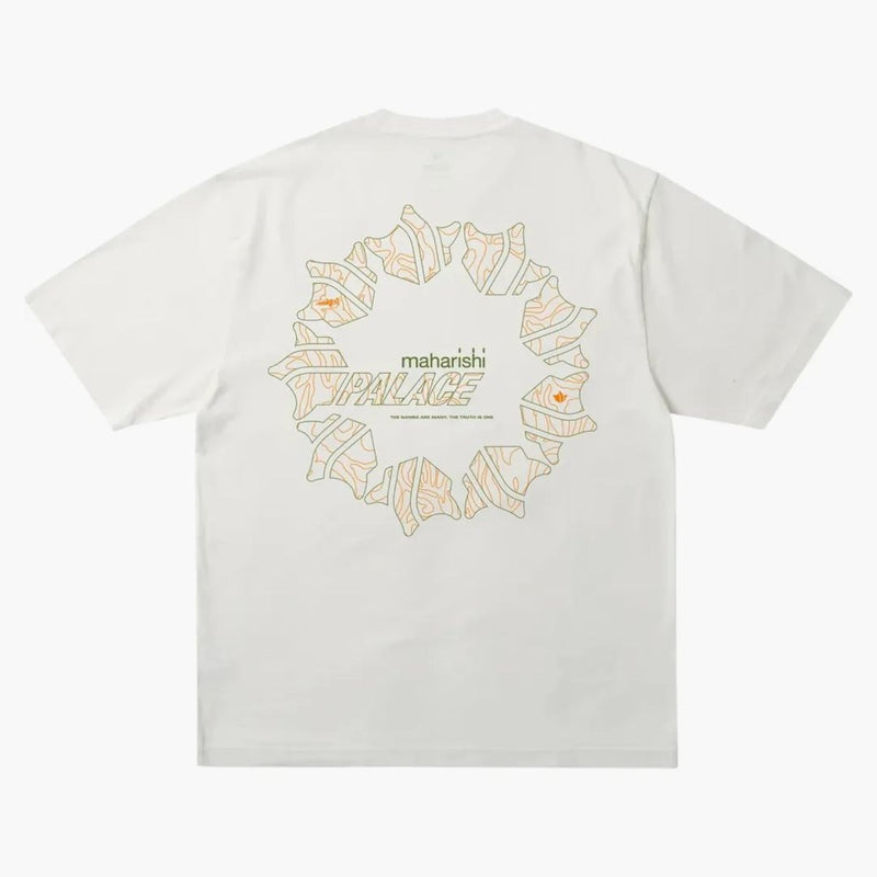 Palace Maharishi Temple Star T-Shirt White
