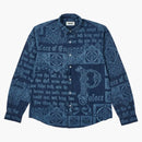 Palác středověká košile modrá