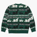 Palác meow meow pletený zelená