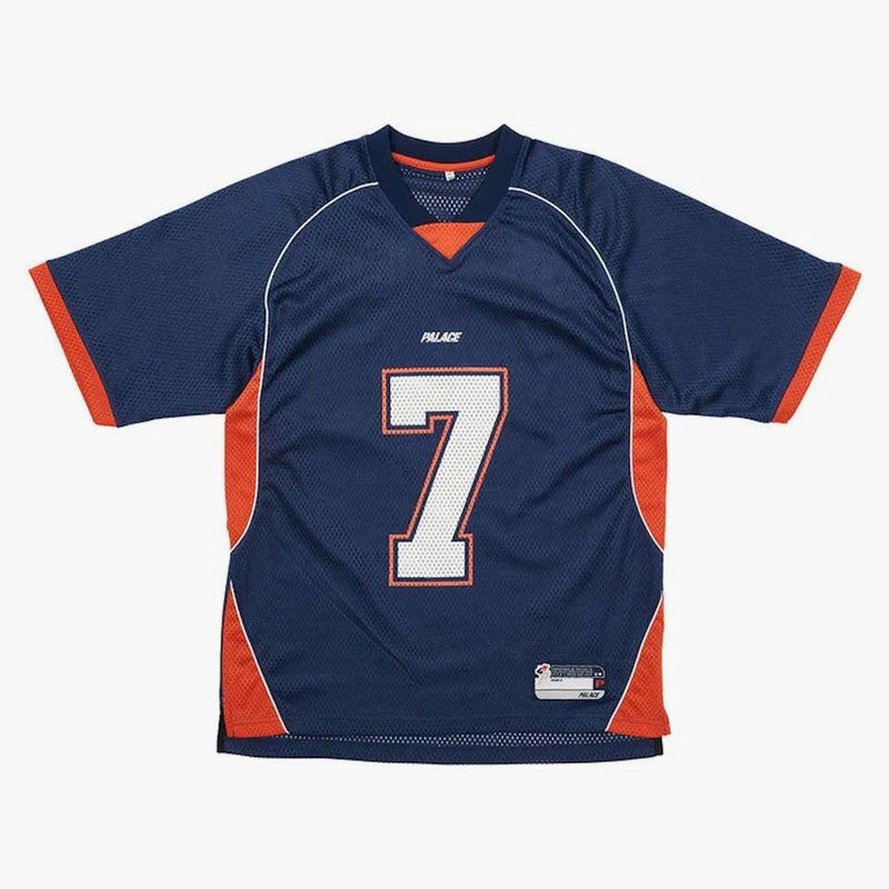 Palace Mesh Football Top Navy