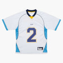 Palace Mesh Football Top White