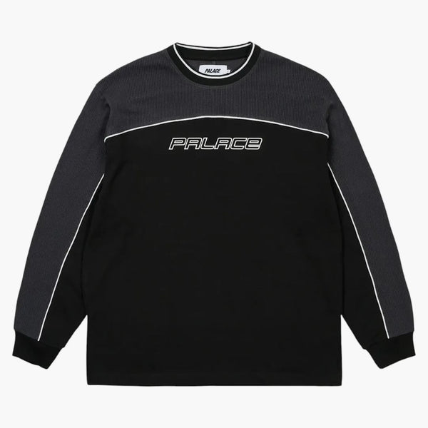 Palace Mesh Panel Longsleeve Slate
