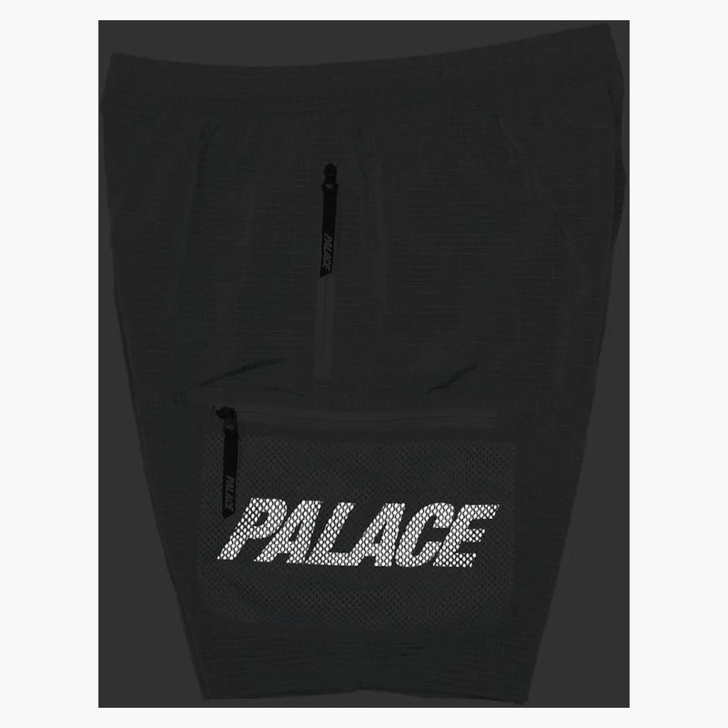 Palace Mesh Pocket Shell Shorts Grey