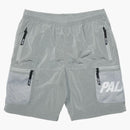 Palace Mesh Pocket Shell Shorts Gray
