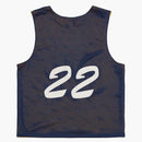 Palace Mesh Practice Vest Navy/Yellow