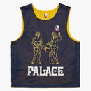 Palace Mesh Practice Vest Navy/Yellow
