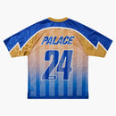 Palace Meshy Stripe Jersey Blue/gold