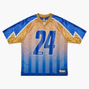 Palace Meshy Stripe Jersey Blue/gold