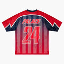 Palace Meshy Stripe Jersey Red/Navy