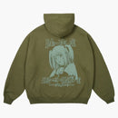 Palace Misa Zip Hood el verde profundo