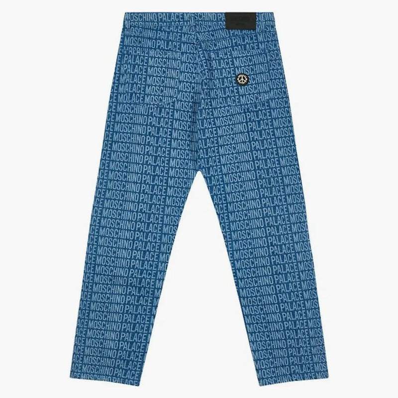 Palác Moschino Denim Jean Blue