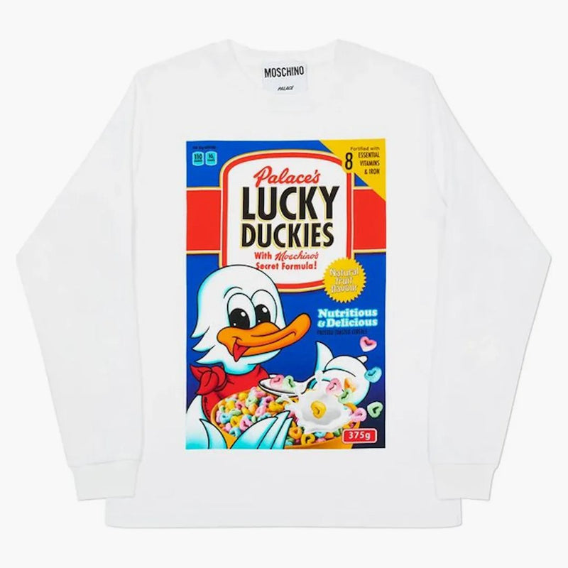 Palace Moschino Duck Longsleeve White
