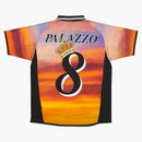 Palace Moschino Football Shirt Orange Cloud