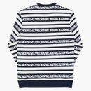 Palace Multi Lingual Crew Navy/White