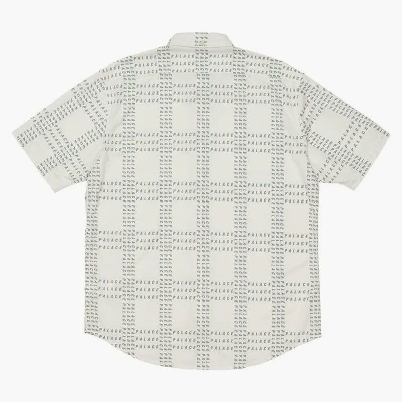 Shirt palazzo palazzo bianco/oliva