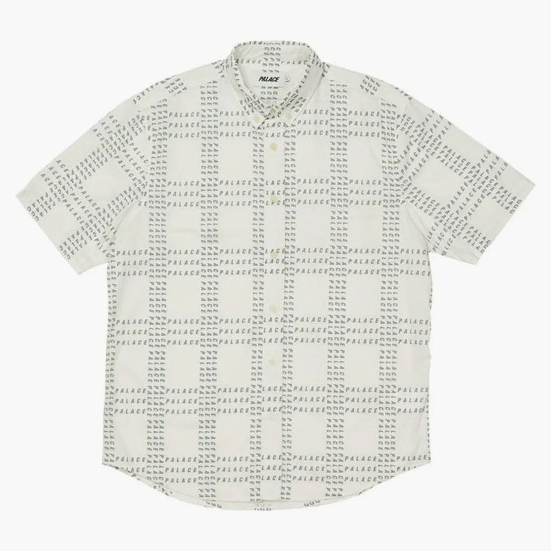 Shirt palazzo palazzo bianco/oliva