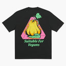 Palace no cheese no egg t-shirt black
