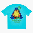 Palace no cheese no egg t-shirt blue