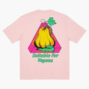 Palace no cheese no egg t-shirt pink