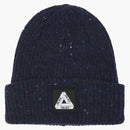Palace Nepped Tri-ferg Patch Beanie Navy