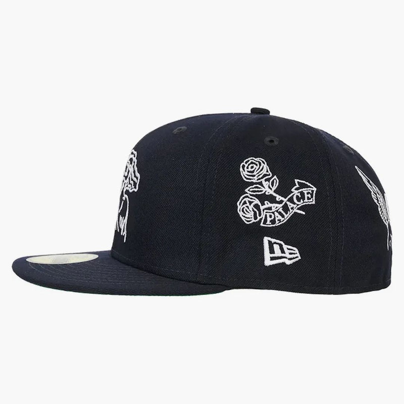 Palace New Era P-statue 59fifty Hat Navy