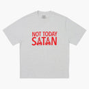 Palace not Today T-shirt Gray Marl
