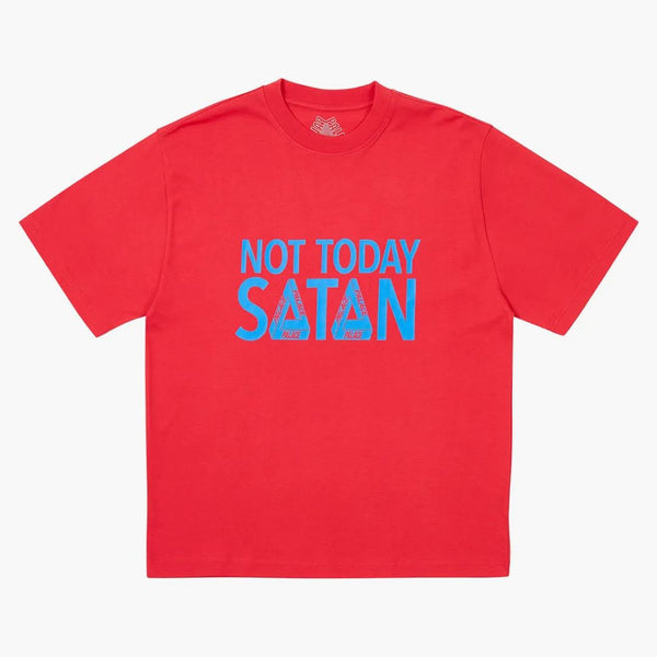 Palatset inte idag t-shirt tomatröd