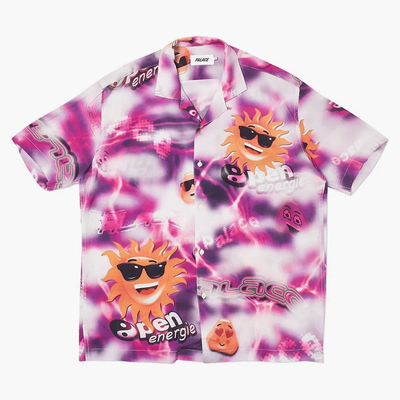 Palace Open Energy Shirt Shirt Purple