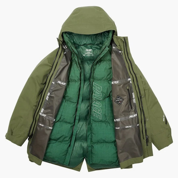 Palace Optical 2-in-1 Gore-Tex Parka Olive/Optical Green