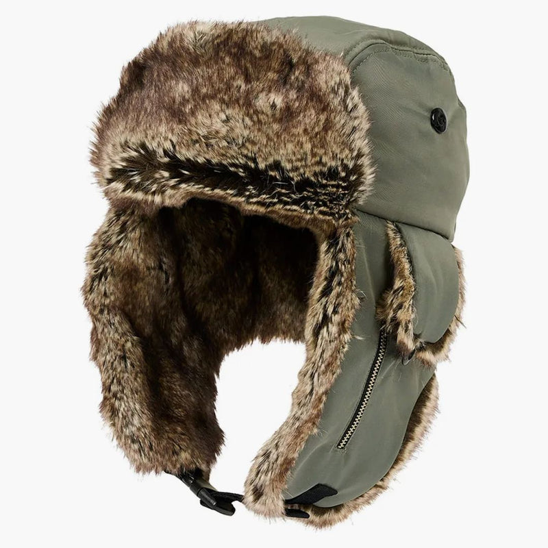 Palace P2b Reverso Fur Trooper Olive