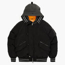 Palác P-2B krátká parka (FW21) Černá