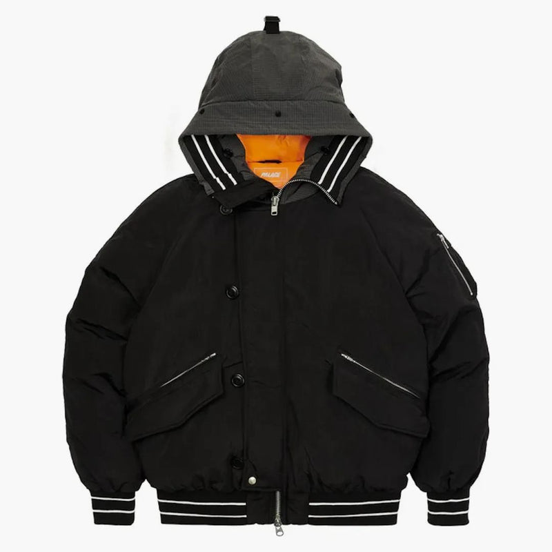 Palace P-2b Short Parka (FW21) Black