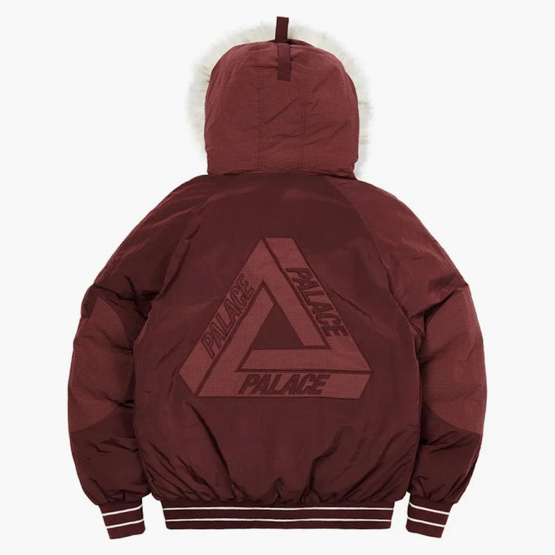 Palác P-2B krátká parka (FW21) Burgundsko