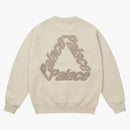 Palace P3 Chain Puff Crew Stoney Grey