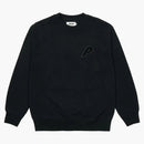 Palace P-3 Chenille Crew Black