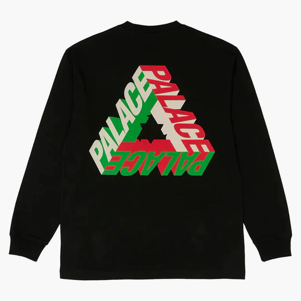 Palác P-3D Longsleeve (FW23) Černý