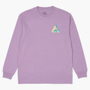 Palace P-3D Longsleeve (FW23) Light Purple